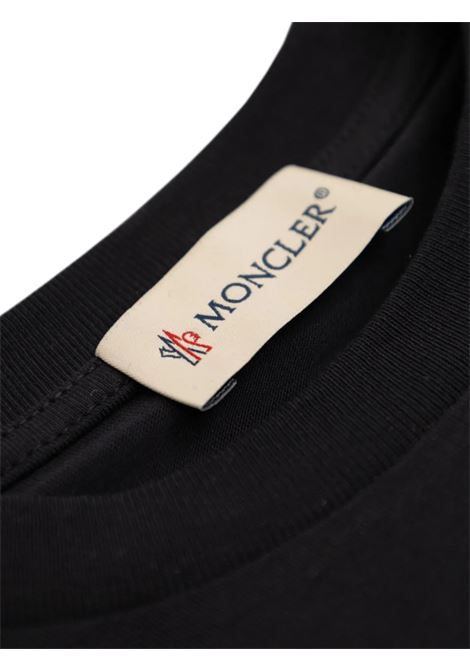 T-Shirt Blu Con Maxi Logo MONCLER ENFANT | 954-8C00013 89AFV778
